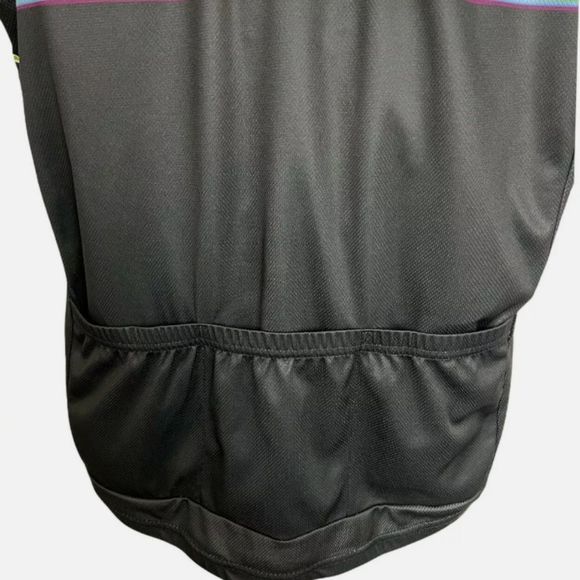 2006 Pink Floyd Primal Wear Mens Size M Black Zip Polyester Cycling Jersey Top - Picture 6 of 6